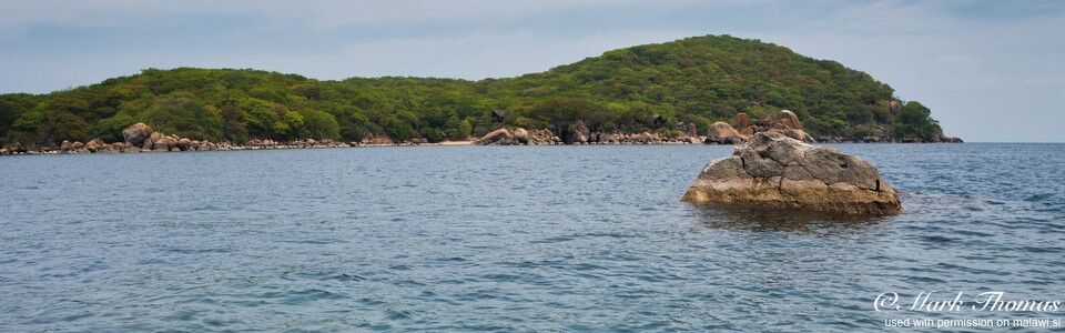 Chimney Rocks (Tooth Rock), Lake Malawi, Malawi